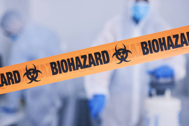 Professional Biohazard Cleanup technician working in Elk Creek, KY